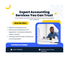 Mobile Accounting Services- URA Tax Filing & Book keeping
