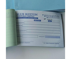 A5 Receipt / Invoice Book (Small Size)